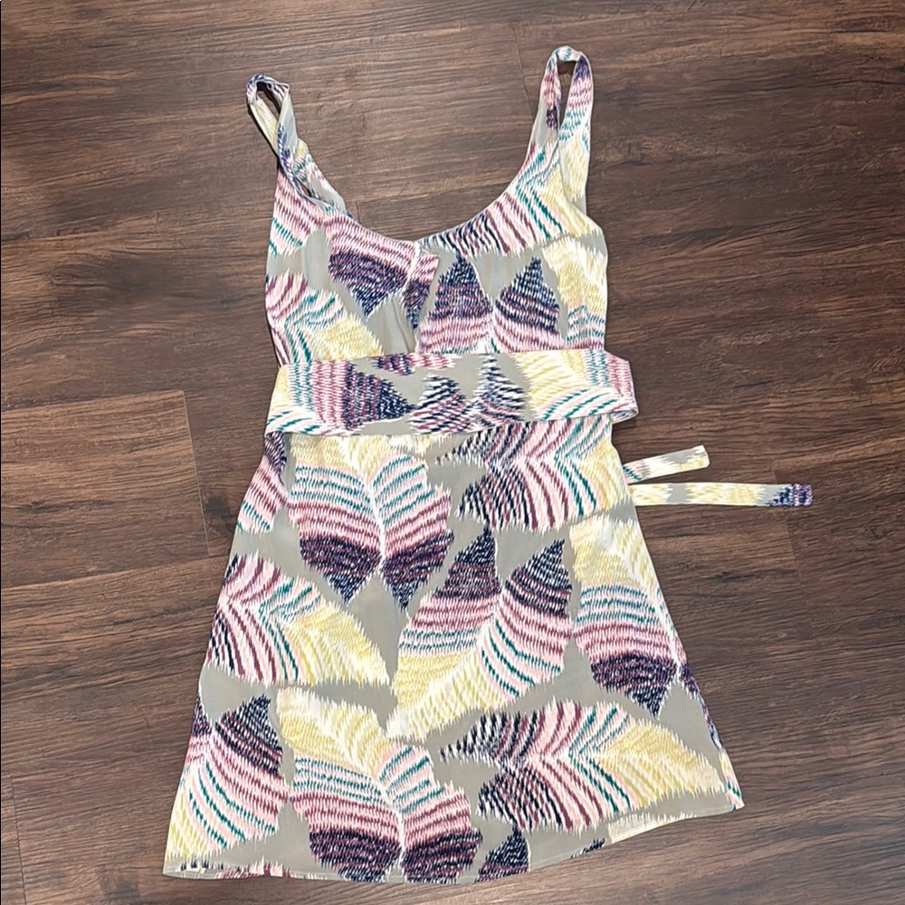 Rory Beca Silk Patterned Sleeveless Dress